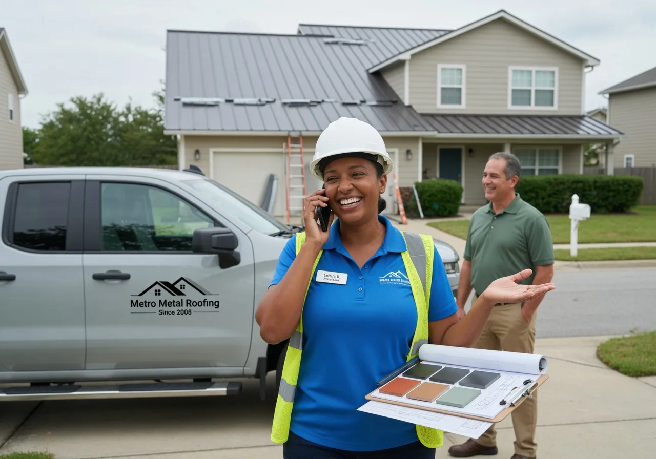Metal Roof Repair in Rossville, TN