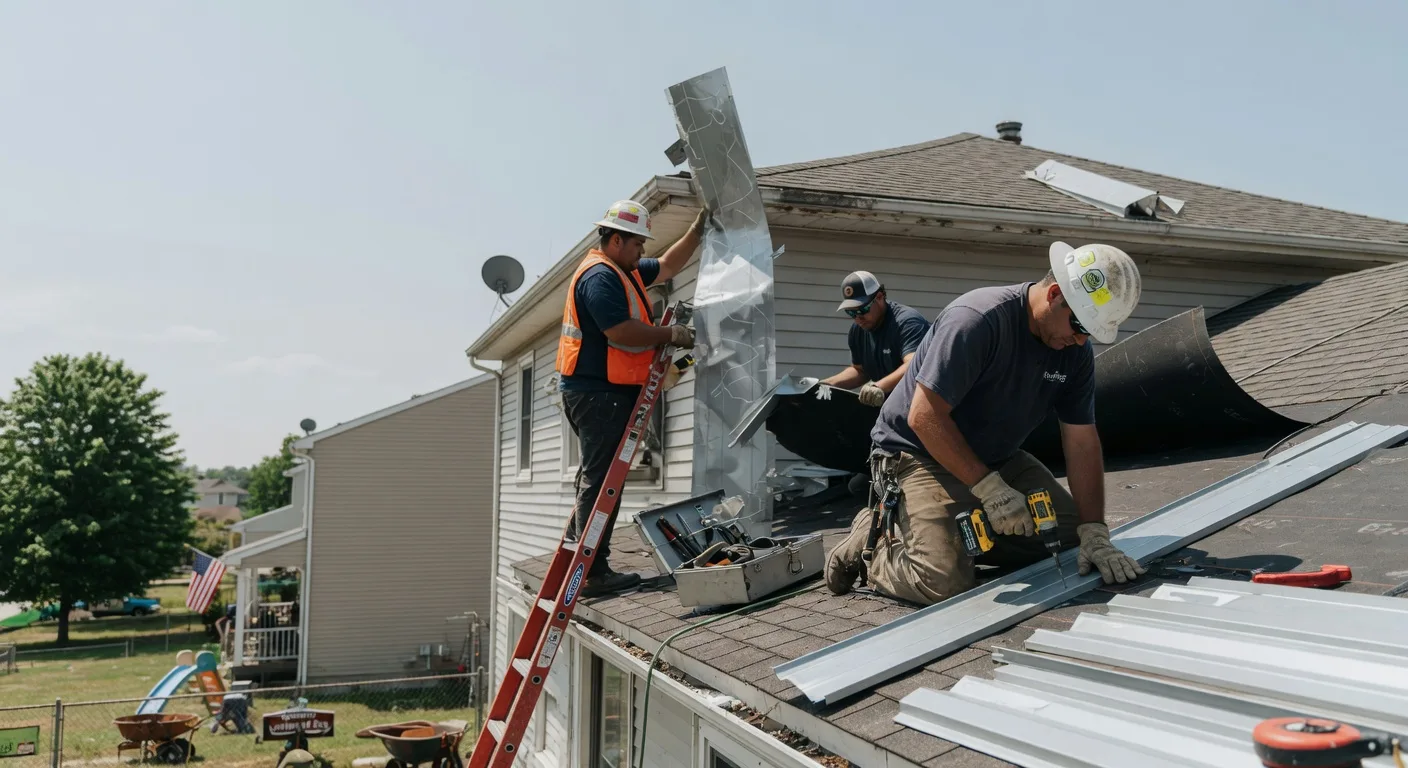 Metal Roof Repair in Rossville, TN